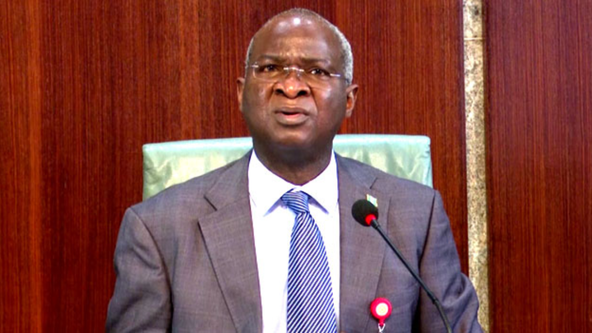 "I receive a monthly pension of N577,000," says Fashola.