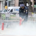 Man sets himself on fire outside court during Trump’s trial