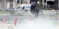 Man sets himself on fire outside court during Trump’s trial
