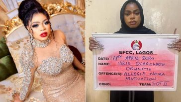 Bobrisky jailed for six months with no option of fine