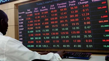 Banks’ recapitalization weighs down stock market, investors lose N633bn