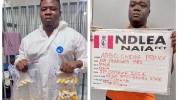 Two notorious Nigerian drug kingpins sentenced to life imprisonment for cocaine trafficking