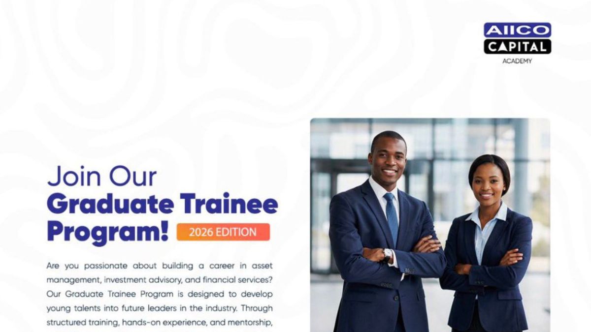 AIICO Capital Graduate Trainee Program 2026 For Nigerians