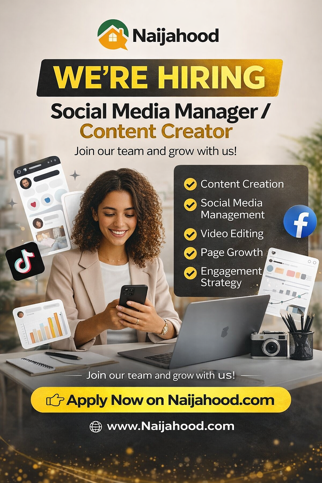 Hiring: Social Media Manager/Content Creator