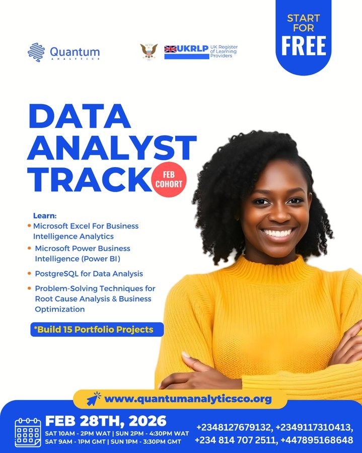 Data Analyst Track