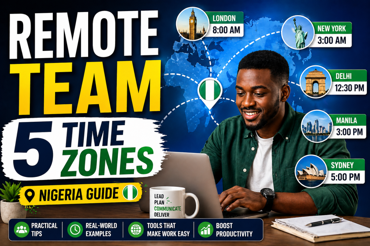 How to Manage a Remote Team Across Time Zones (Nigerian Guide)