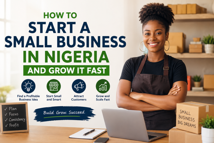 How to Start a Small Business in Nigeria and Grow It Fast.
