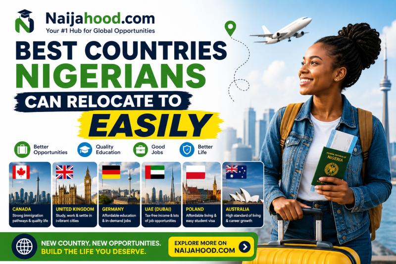 Best Countries Nigerians Can Relocate To Easily