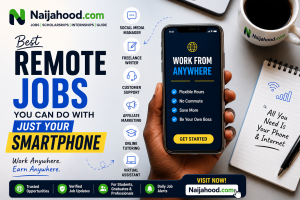 Remote Jobs You Can Do With Just Your Smartphone