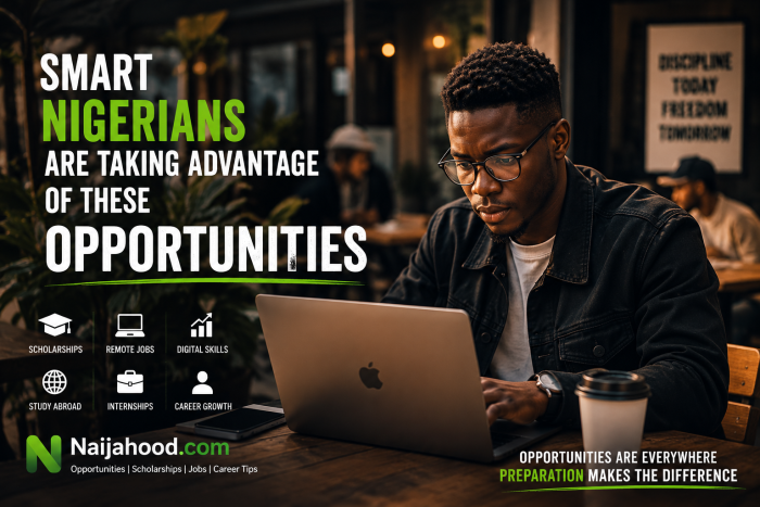 Smart Nigerians Are Taking Advantage Of These Opportunities.