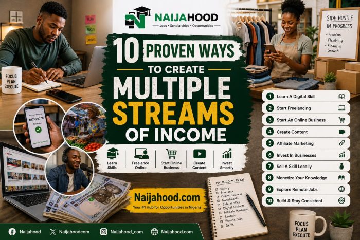 10 Proven Ways To Create Multiple Streams Of Income
