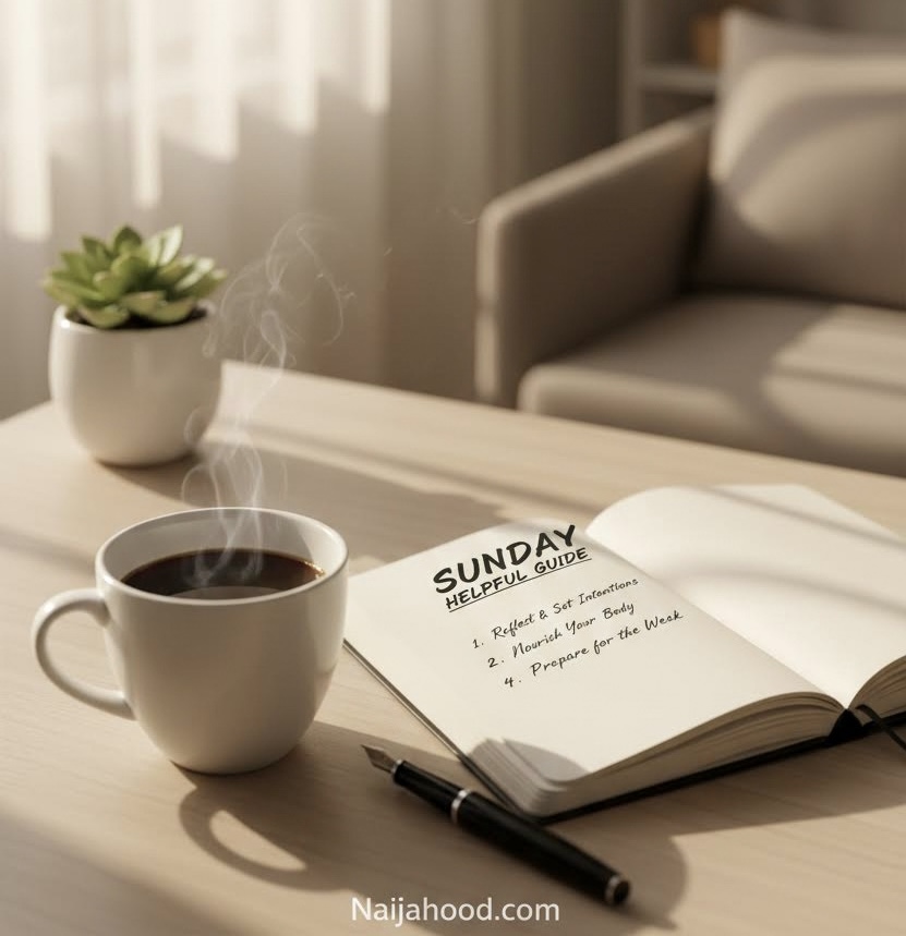 How to Use Sundays Wisely and Prepare for a Better Week