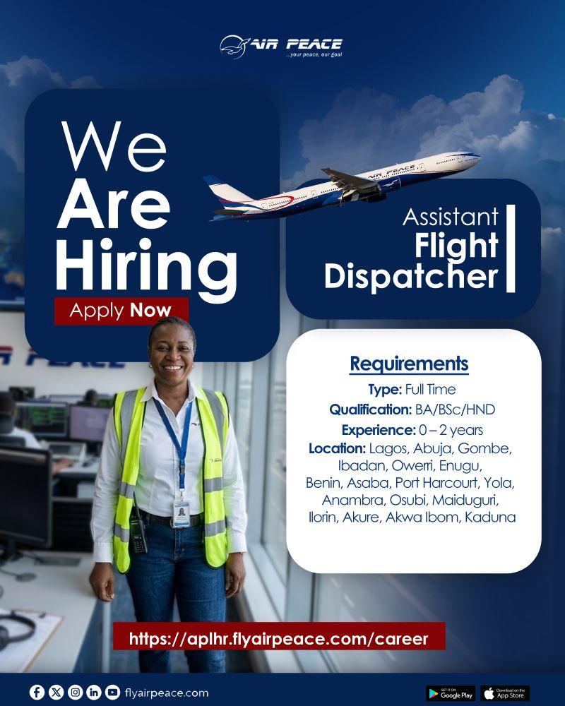 Air Peace Recruitment 2026 | Aviation Jobs in Nigeria