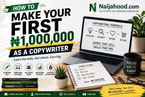 How To Make Your First ₦1,000,000 As A Copywriter In Nigeria