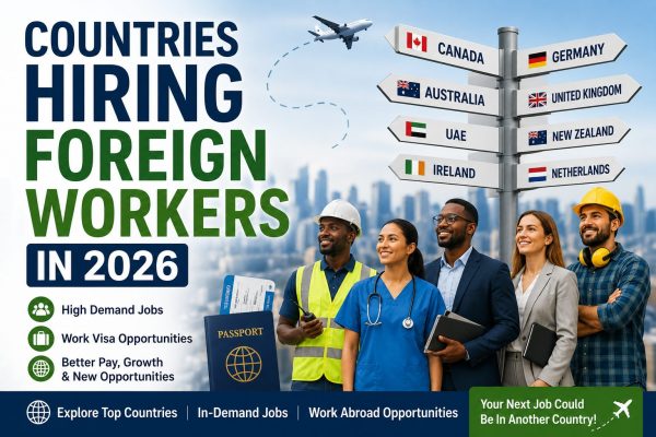 Countries Hiring Foreign Workers in 2026