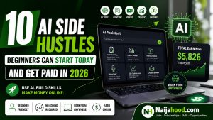 10 AI Side Hustles Beginners Can Start Today and Get Paid in 2026