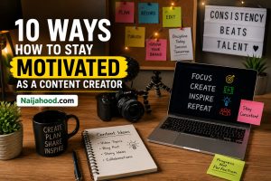 10 Ways How To Stay Motivated As A Content Creator