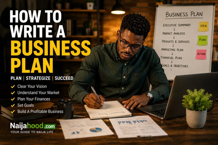 How To Write A Business Plan