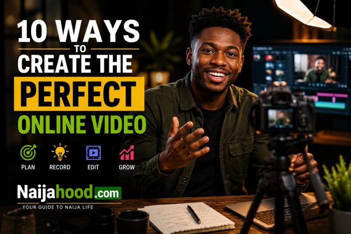 10 Ways To Create The Perfect Online Video