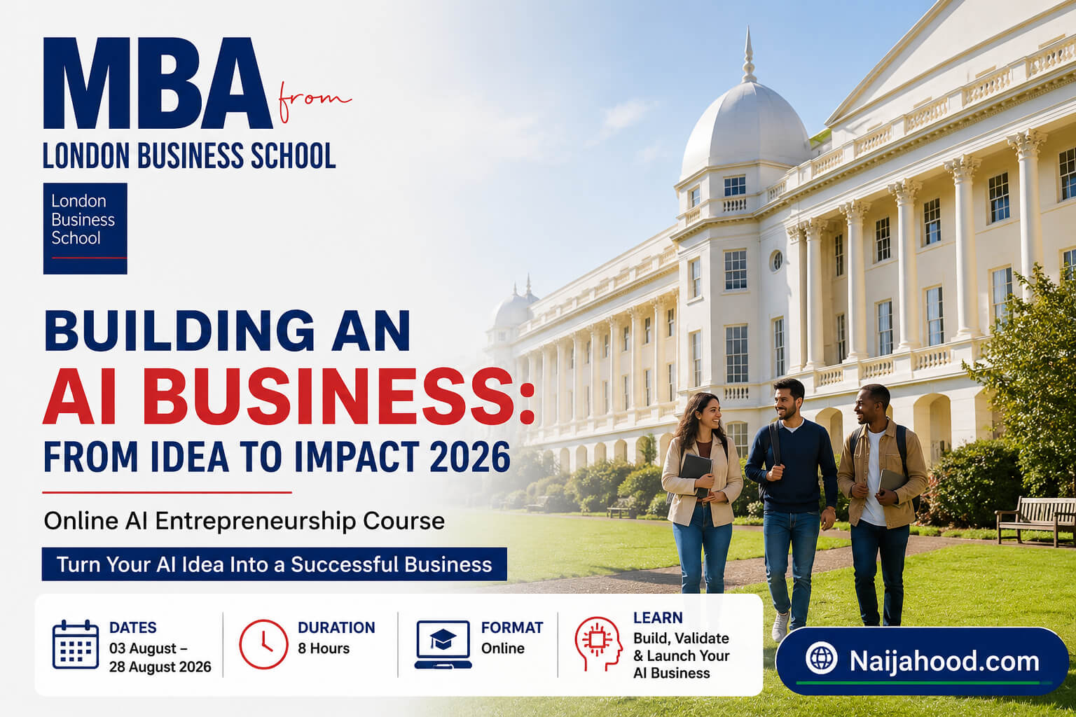 Building an AI Business: From Idea to Impact 2026 | Online AI Entrepreneurship Course by London Business School