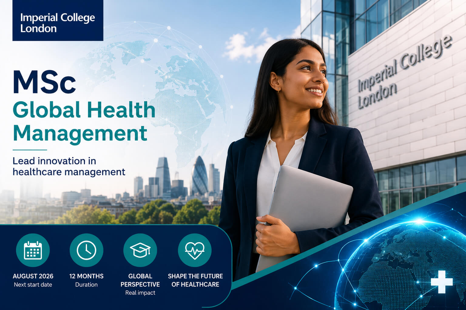 Imperial College London MSc Global Health Management 2026 | Master’s Degree in the UK