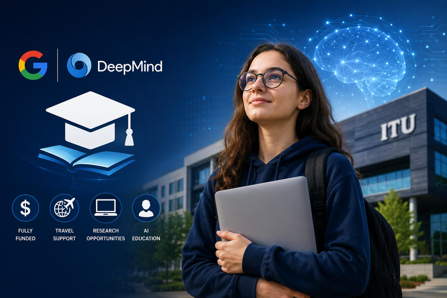 Google DeepMind AI Master’s Scholarships 2026/2027 | Fully Funded Master’s in Artificial Intelligence