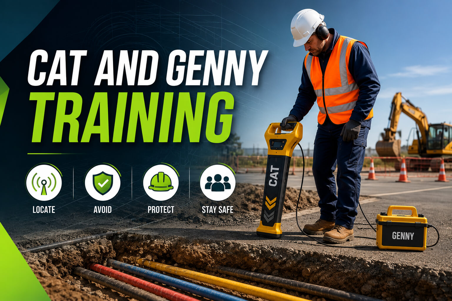 CAT and Genny Training 2027 | Online Underground Utility Detection Safety Course