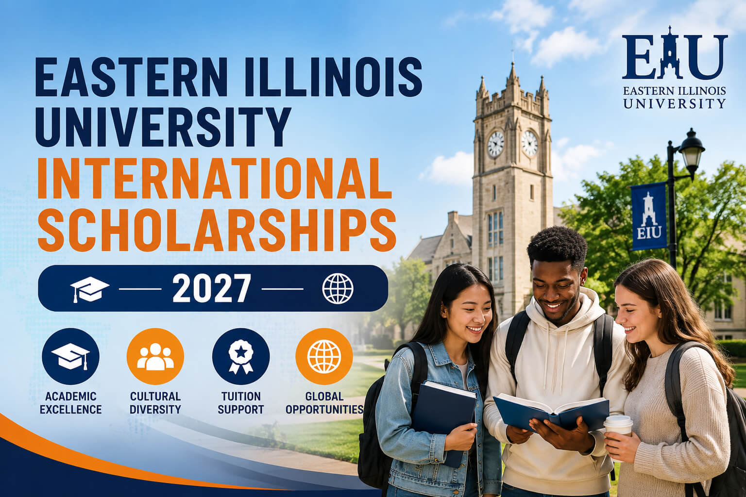 Eastern Illinois University International Scholarships 2027 | Undergraduate & Graduate Scholarships