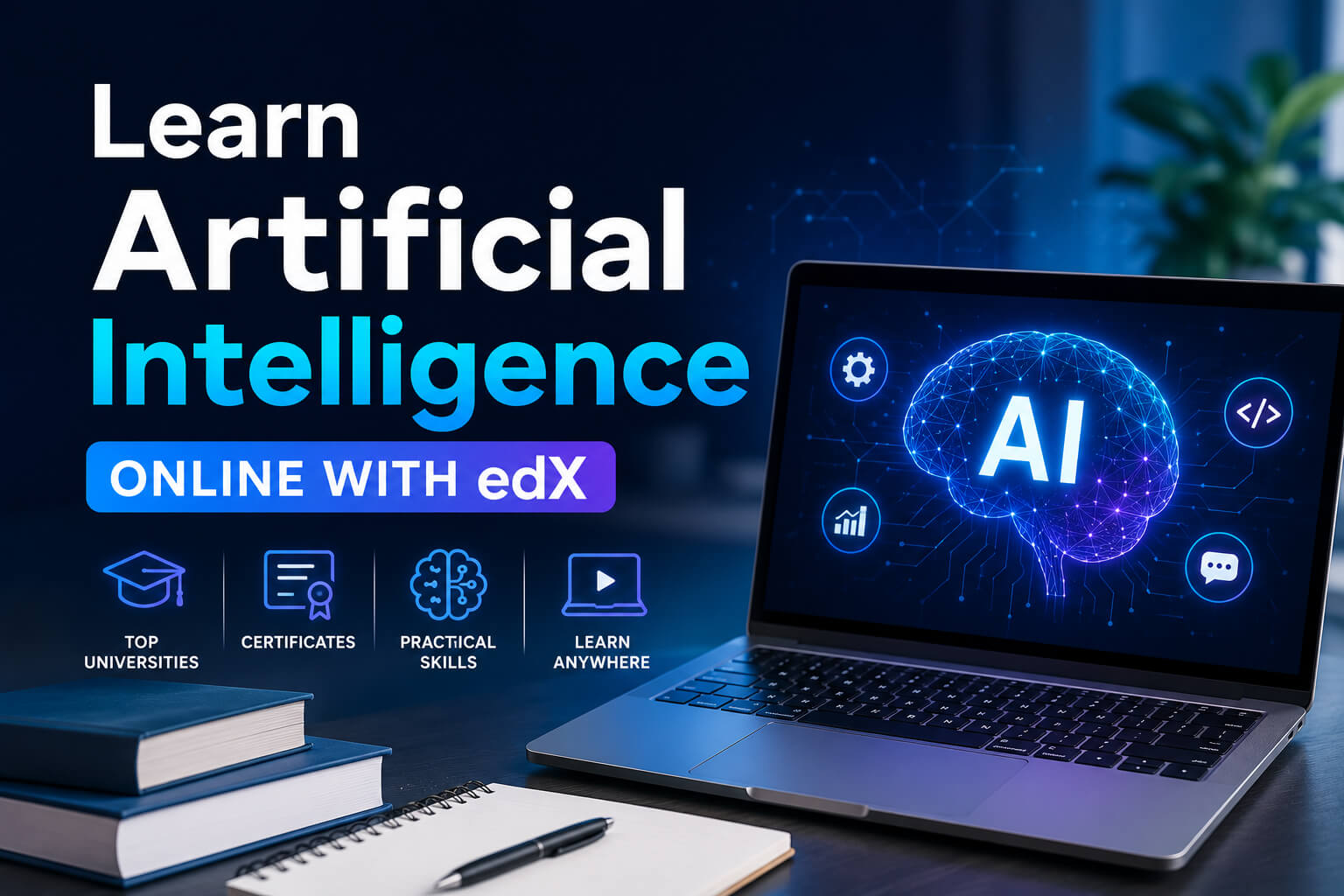 Learn Artificial Intelligence Online with edX 2027