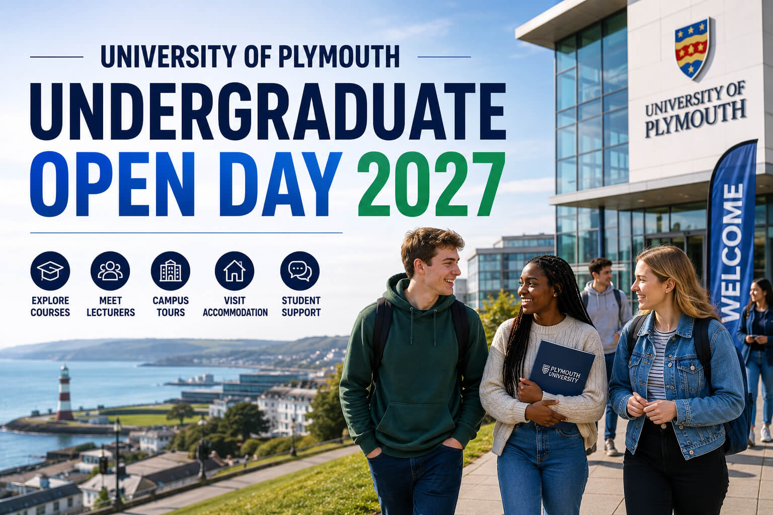 University of Plymouth Undergraduate Open Day 2027