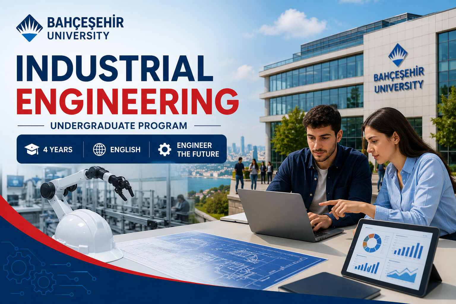 Study Industrial Engineering at Bahçeşehir University, Turkey | Apply for the 2027 Intake
