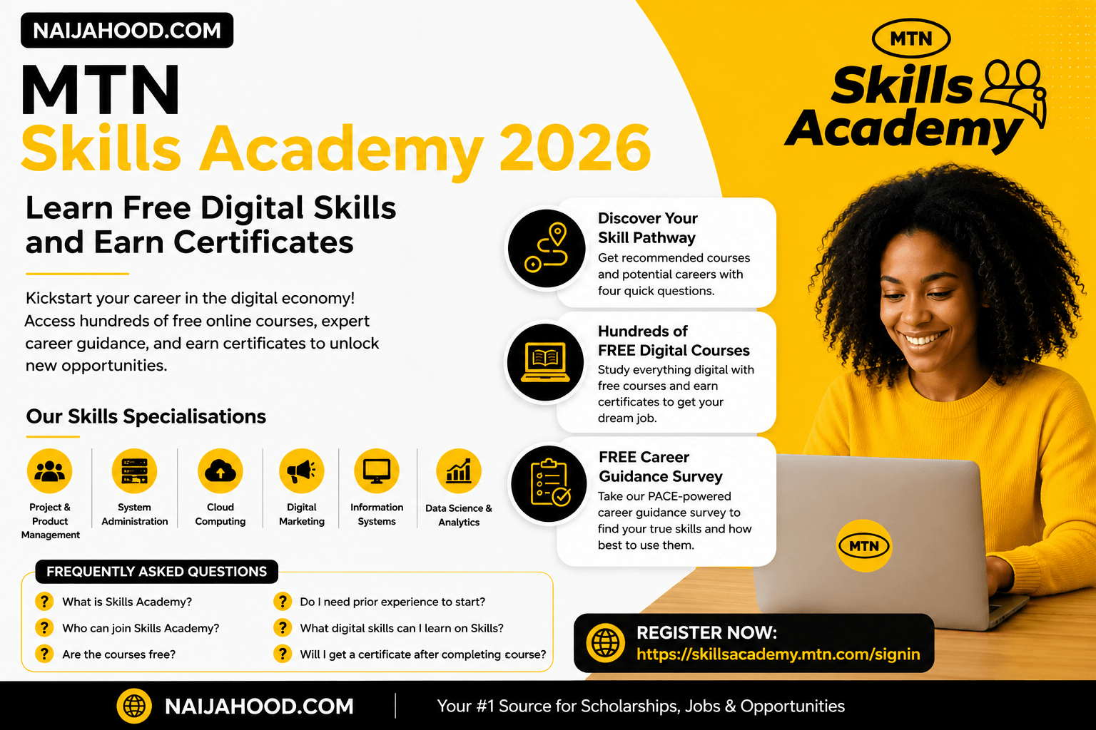 MTN Skills Academy 2026 | Learn Free Digital Skills and Earn Certificates