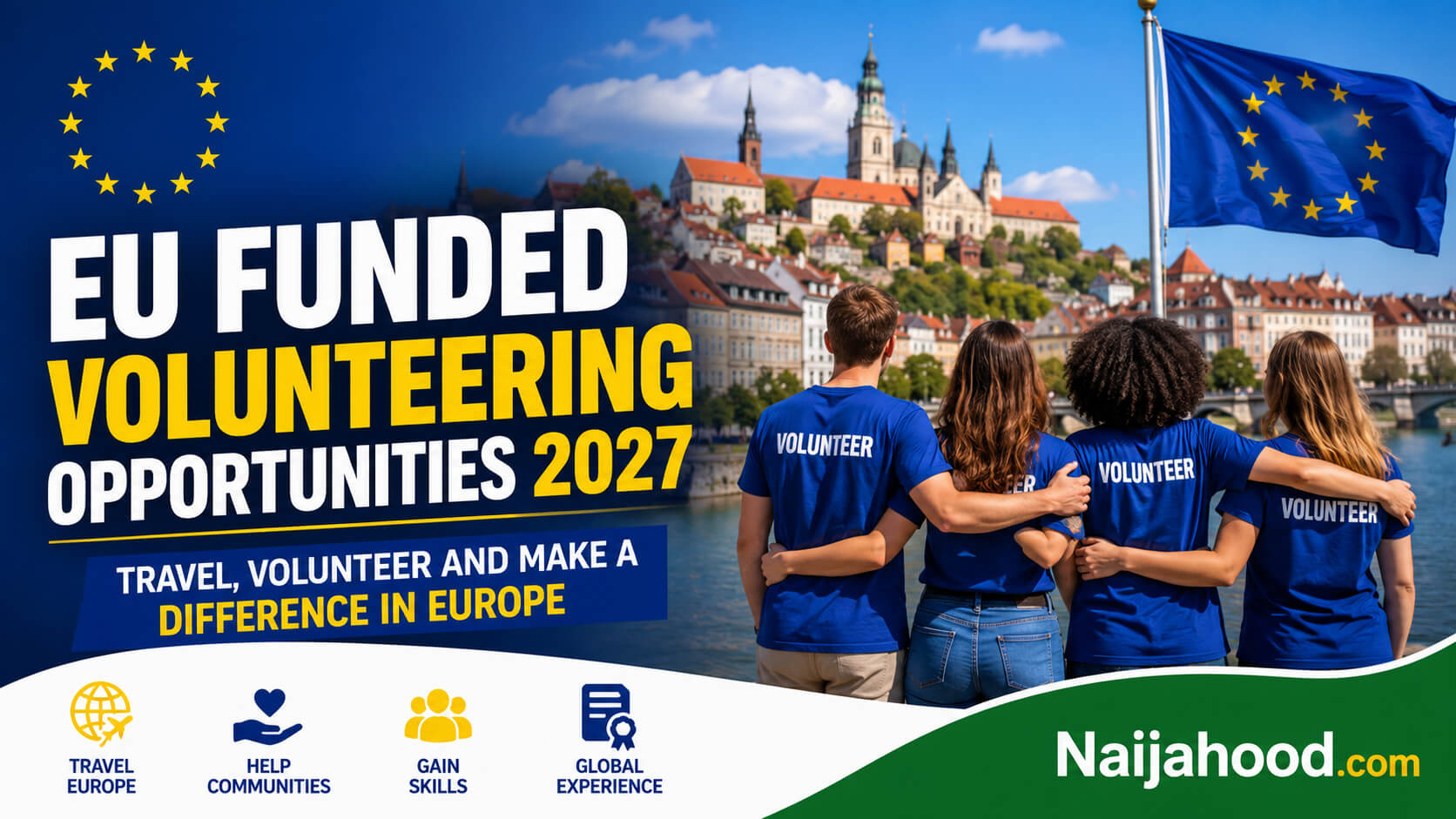 EU Funded Volunteering Opportunities 2027 | Travel, Volunteer and Make a Difference in Europe