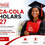 Coca-Cola Scholars Program Scholarship 2027 | Win a $20,000 College Scholarship