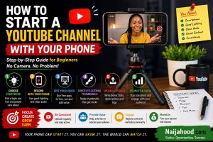 How To Start a YouTube Channel With Your Phone and Grow From Scratch